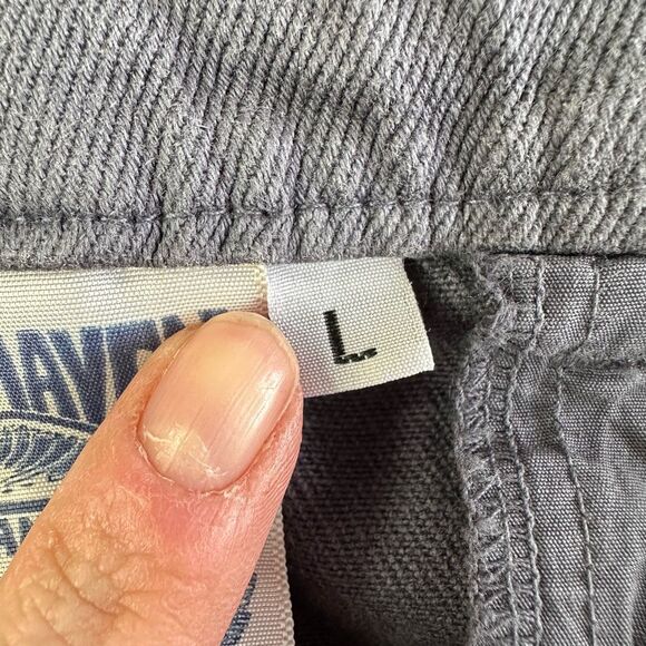 JUNGMAVEN Pacific Coast Pants Large - Grey Hemp Twill Chinos Drawstring USA‎ - Picture 6 of 11